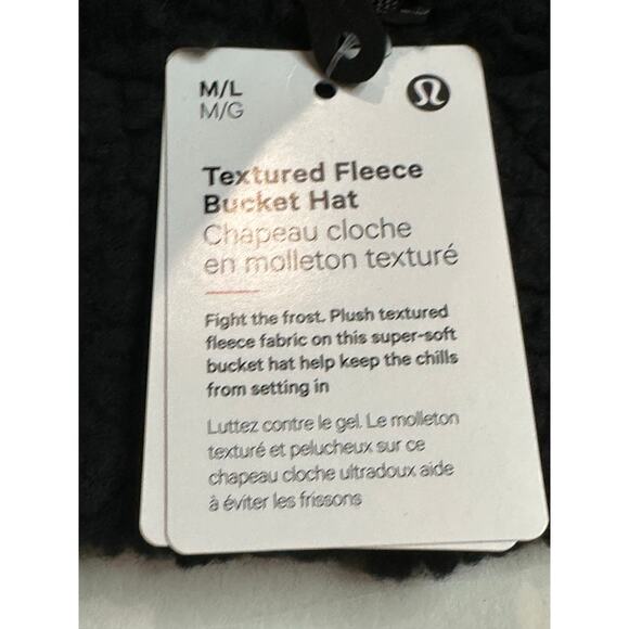 NWT Lululemon textured fleece bucket hat - Picture 7 of 11